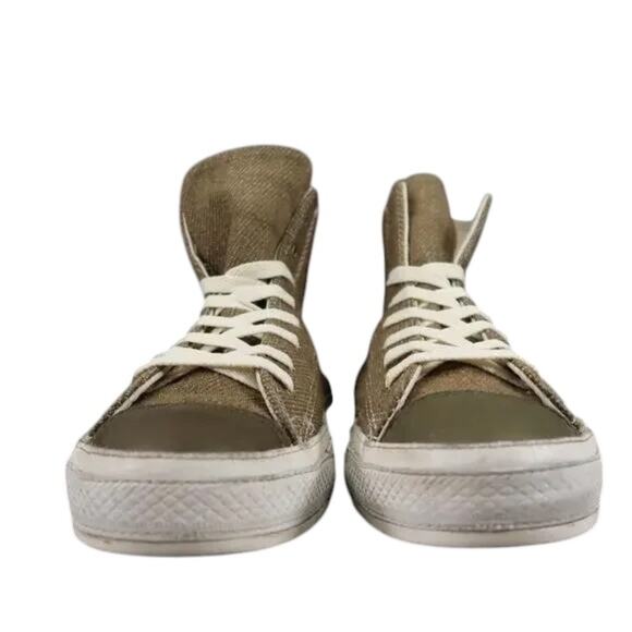 Converse Shoes Womens 10 Sneaker Chuck Taylor All Star Premium Wool Gothic Olive - Picture 2 of 16